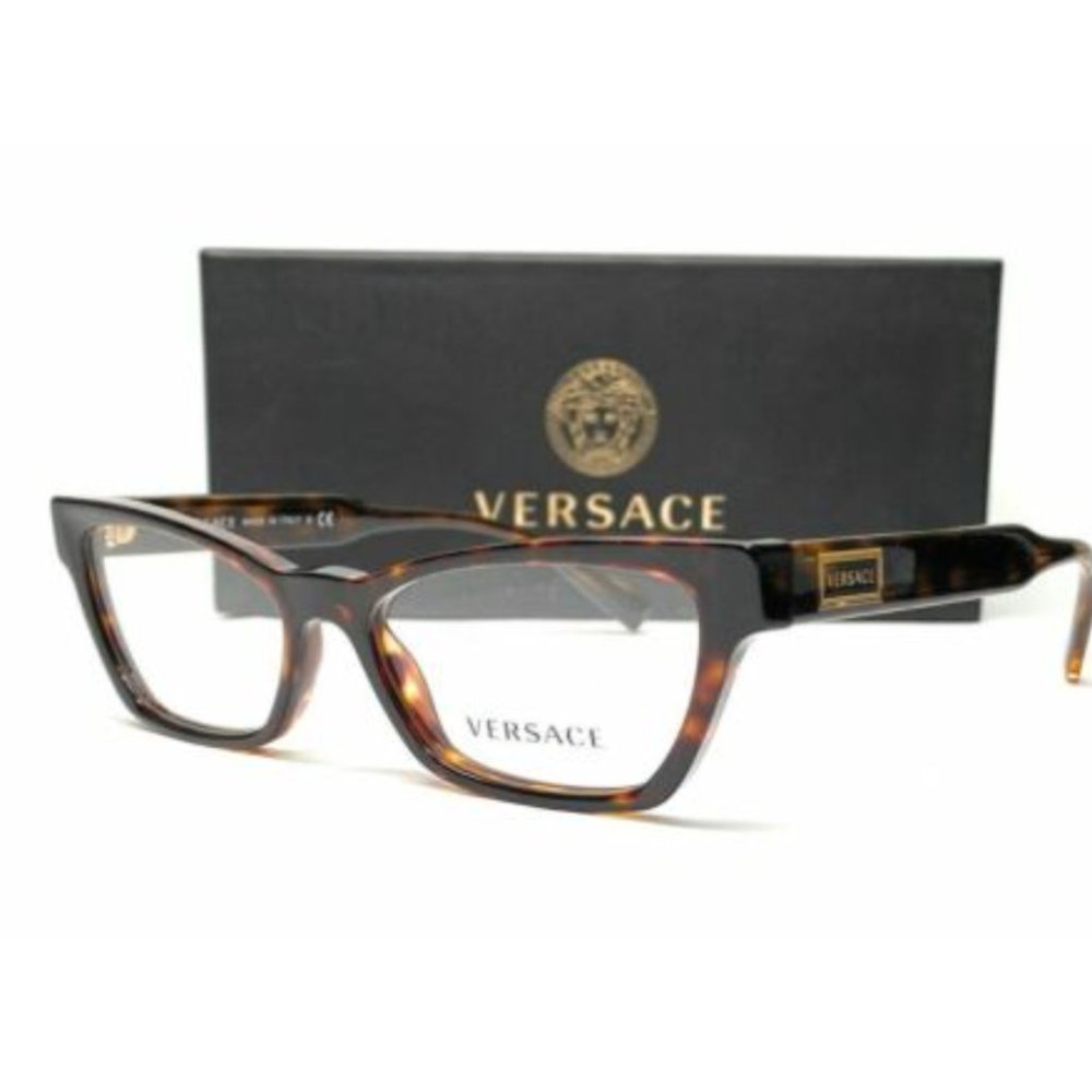 Versace Women's Havana Eyeglasses!